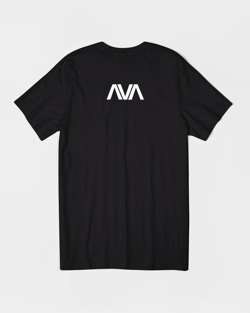 ALMA B/W Unisex Jersey V-Neck Tee