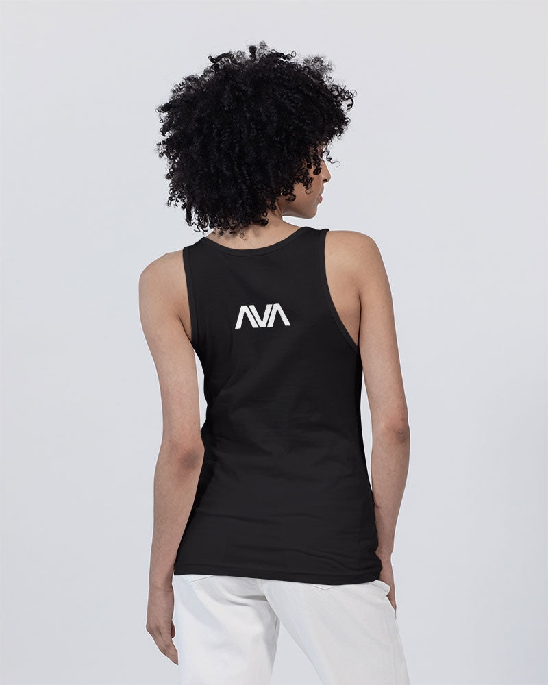 ALMA B/W Unisex Jersey Tank