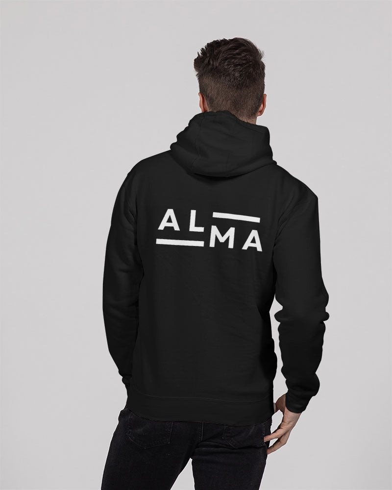 ALMA B/W Unisex Premium Pullover Hoodie | Lane Seven