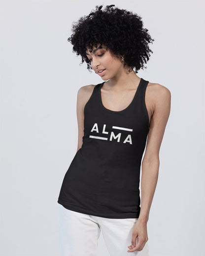 ALMA B/W Unisex Jersey Tank