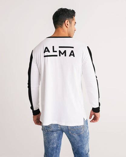 Alma B/W Men's Long Sleeve Tee