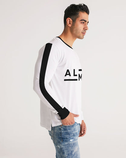 Alma B/W Men's Long Sleeve Tee