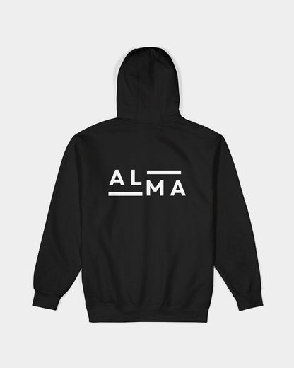 ALMA B/W Unisex Premium Pullover Hoodie | Lane Seven