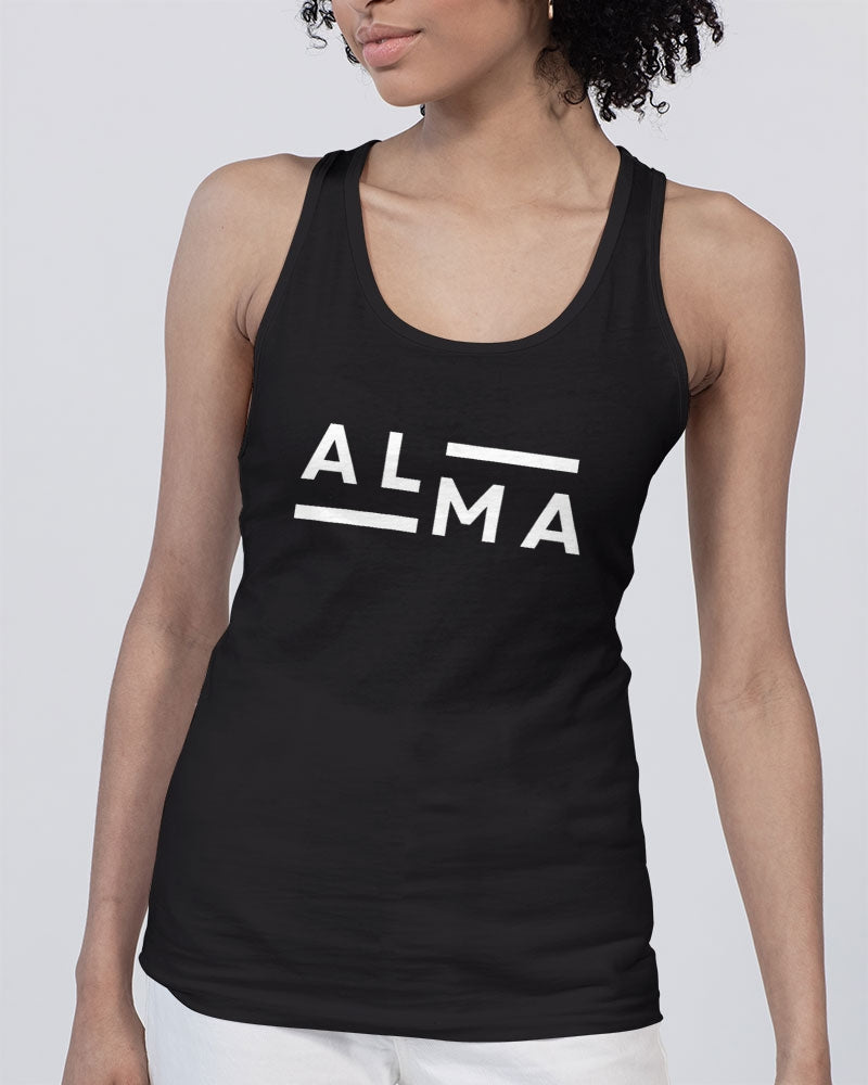 ALMA B/W Unisex Jersey Tank