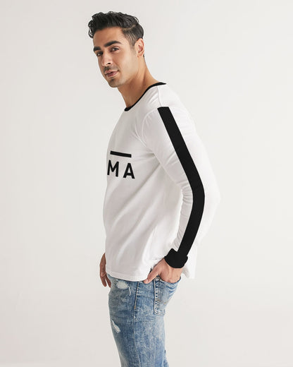 Alma B/W Men's Long Sleeve Tee