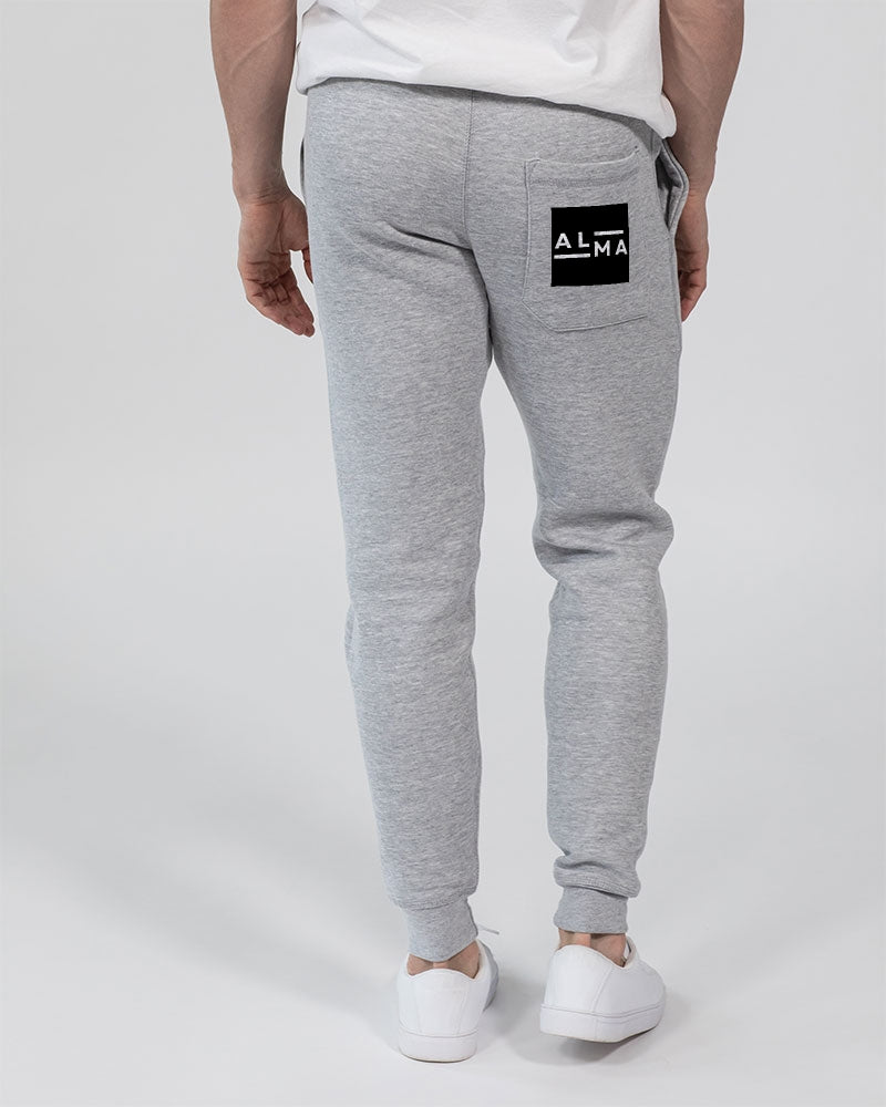 ALMA B/W Unisex Fleece Joggers