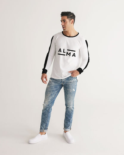 Alma B/W Men's Long Sleeve Tee